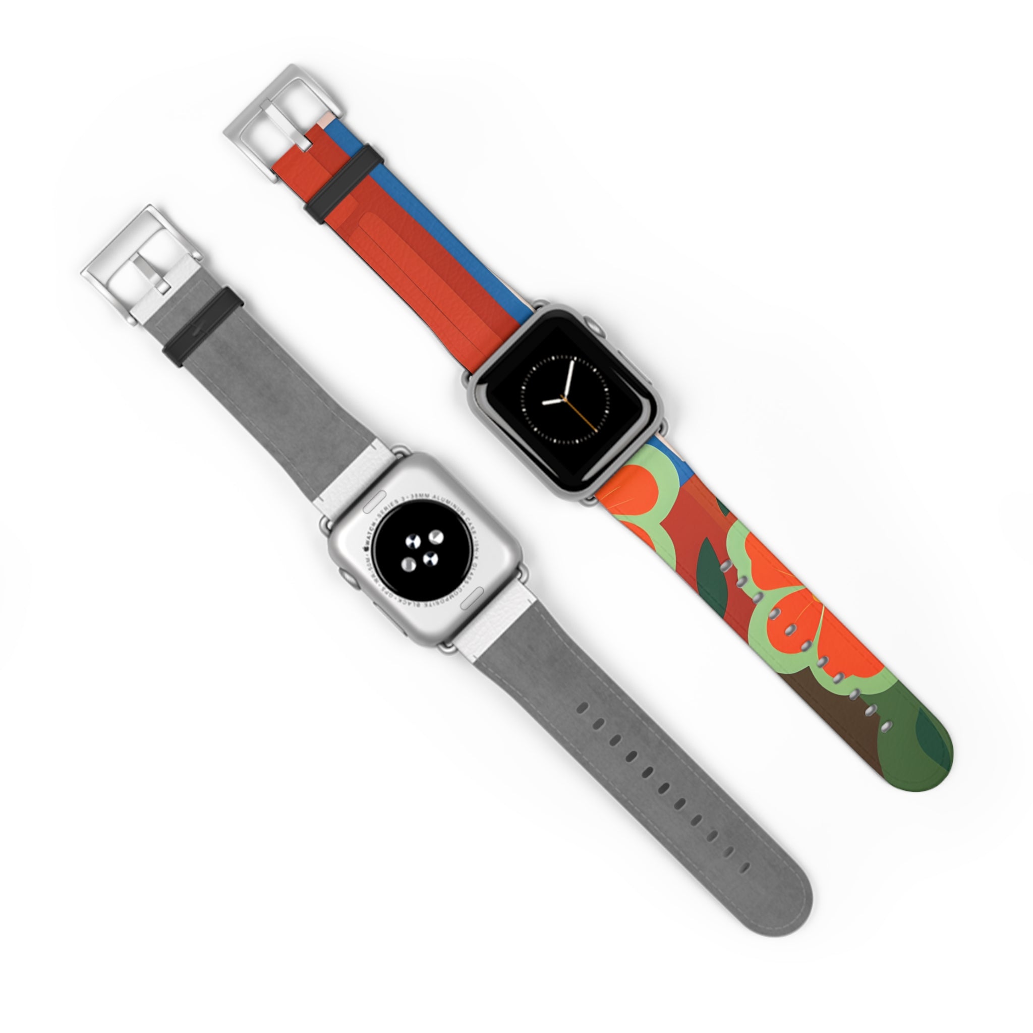 Orange Blossom Mosaic - Watch Band