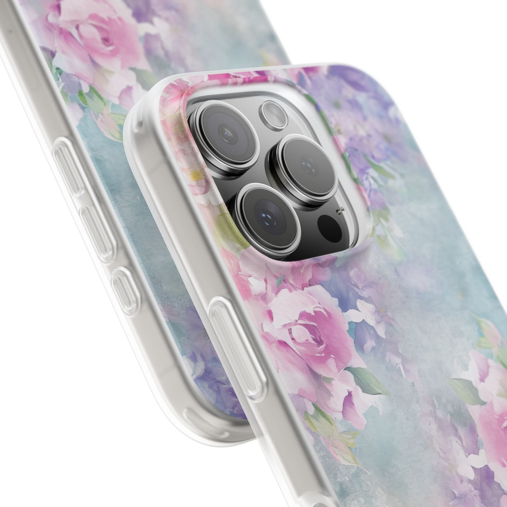 Dreamy Floral Watercolor - Flexi iPhone 16 Phone Case