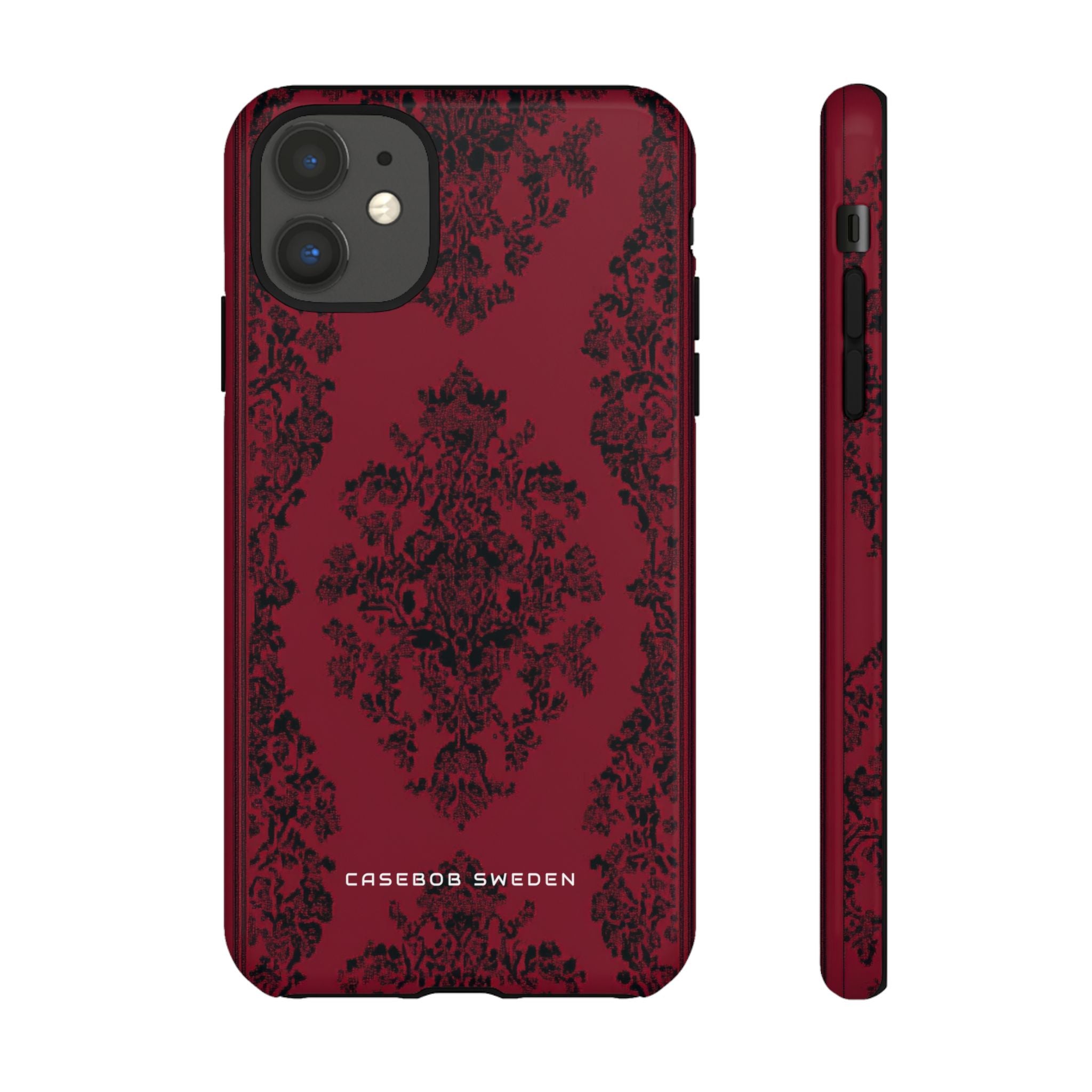 Gothic Crimson Elegance iPhone 11 - Tough Phone Case