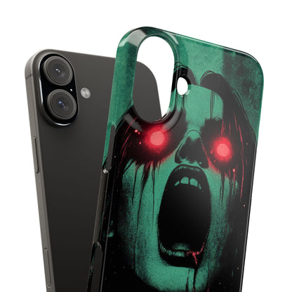 Haunting Glow of Gothic Eyes iPhone 16 - Slim Phone Case