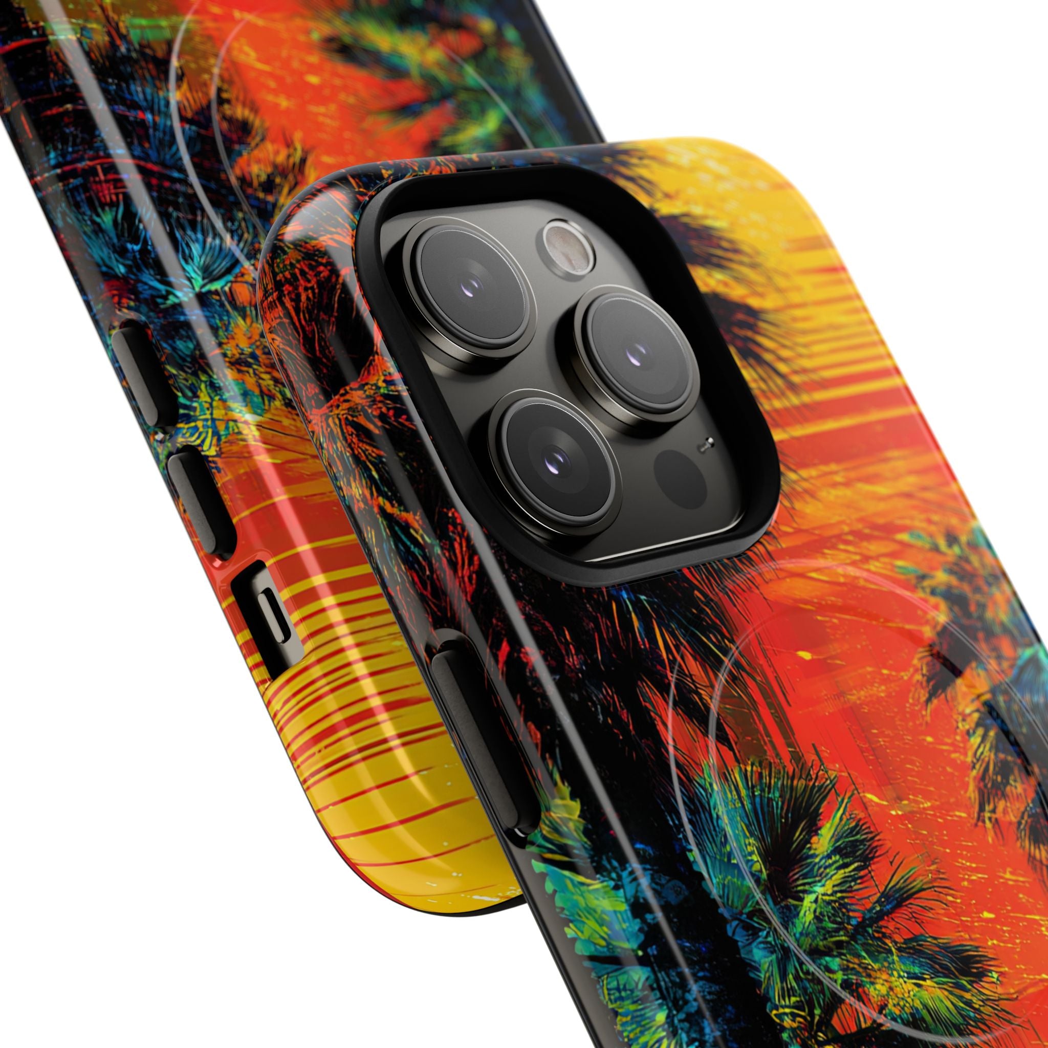 Tropical Sunburst iPhone 14 Pro Case - Tough+