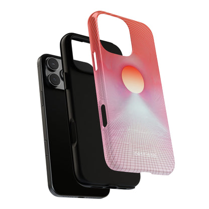 Orange Portal iPhone 16 Pro Max Case - Tough