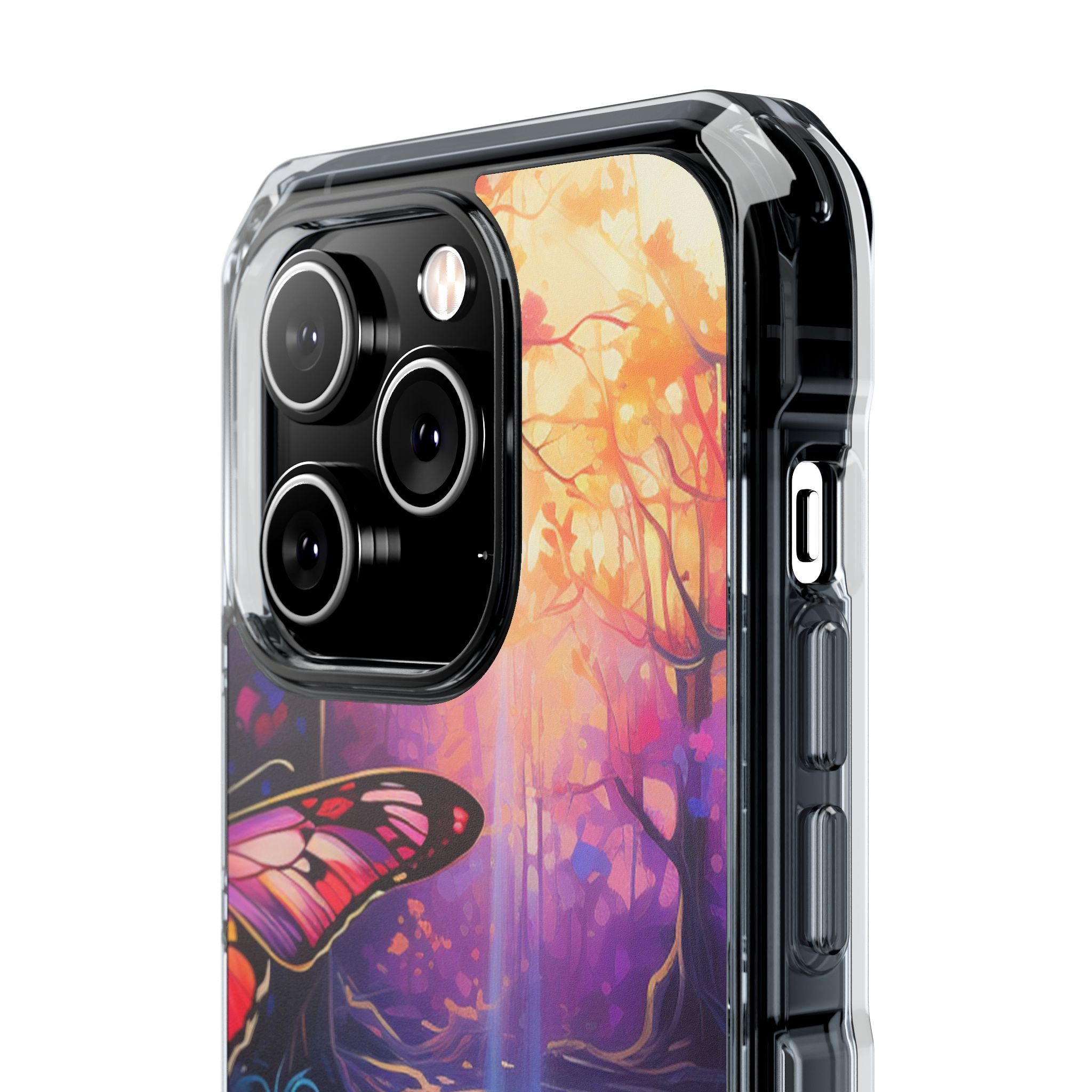 Enchanted Butterfly Forest iPhone Case - Impact