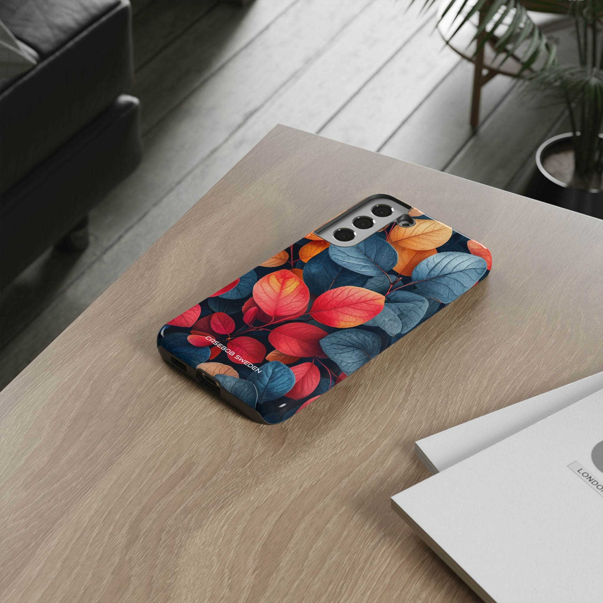 Vibrant Nature Leaves - Tough Samsung S22 Phone Case