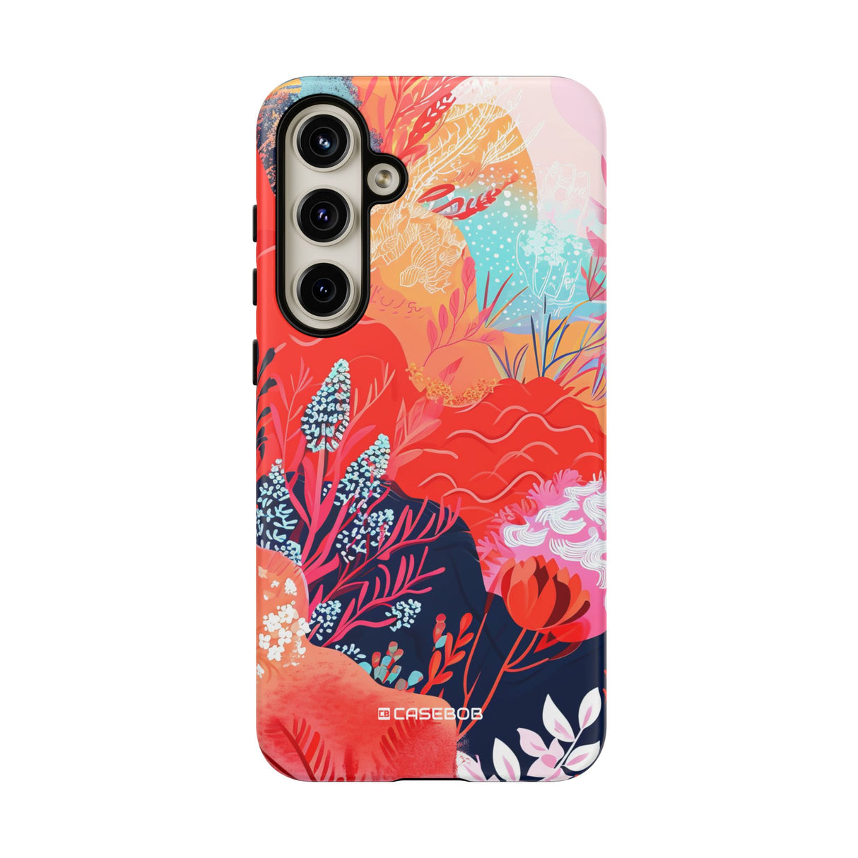 Living Coral Design | Handyhülle für Samsung (Schutzhülle)