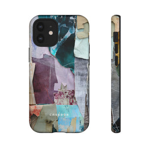 Textured Fabric Fusion - Protective Phone Case