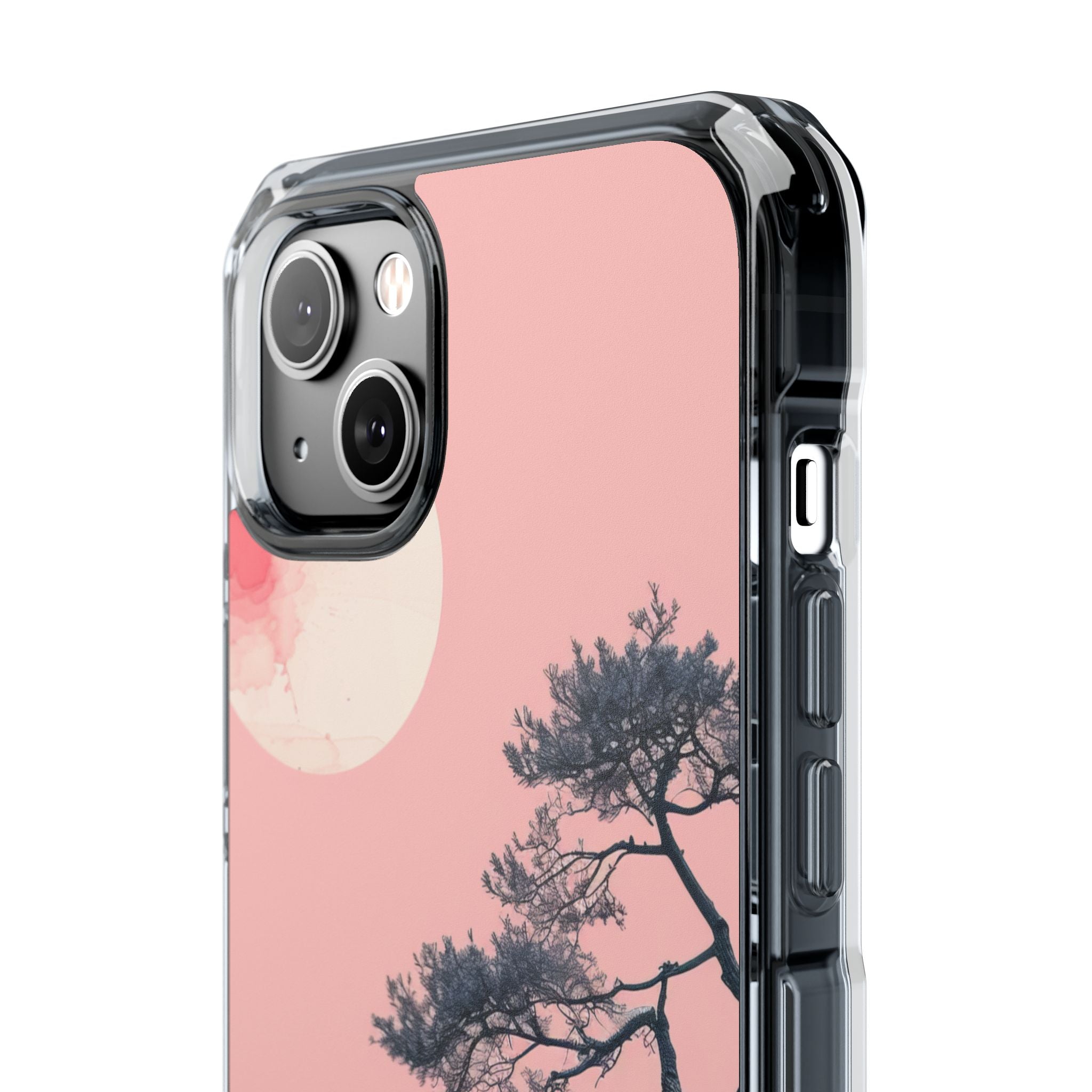 Crimson Moon Tree iPhone 14 Plus Case - Impact