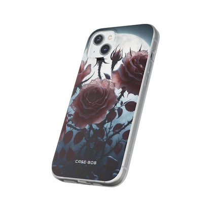 Luminous Rose Thorns iPhone 14 Plus Case - Soft
