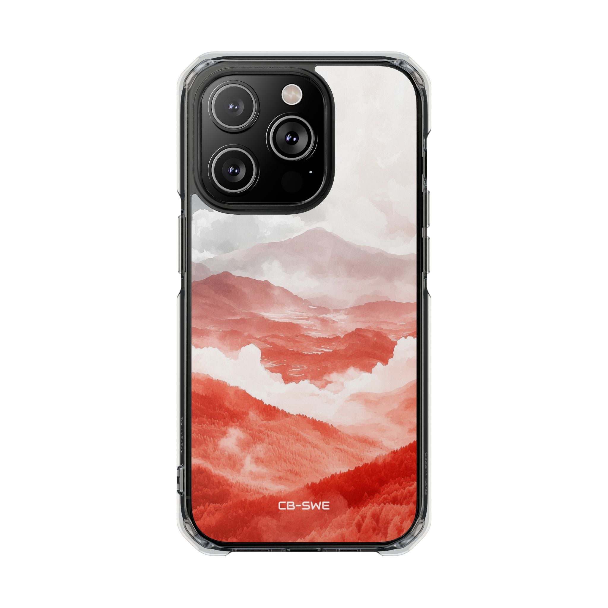 Mountain Flames Rise iPhone Case - Impact