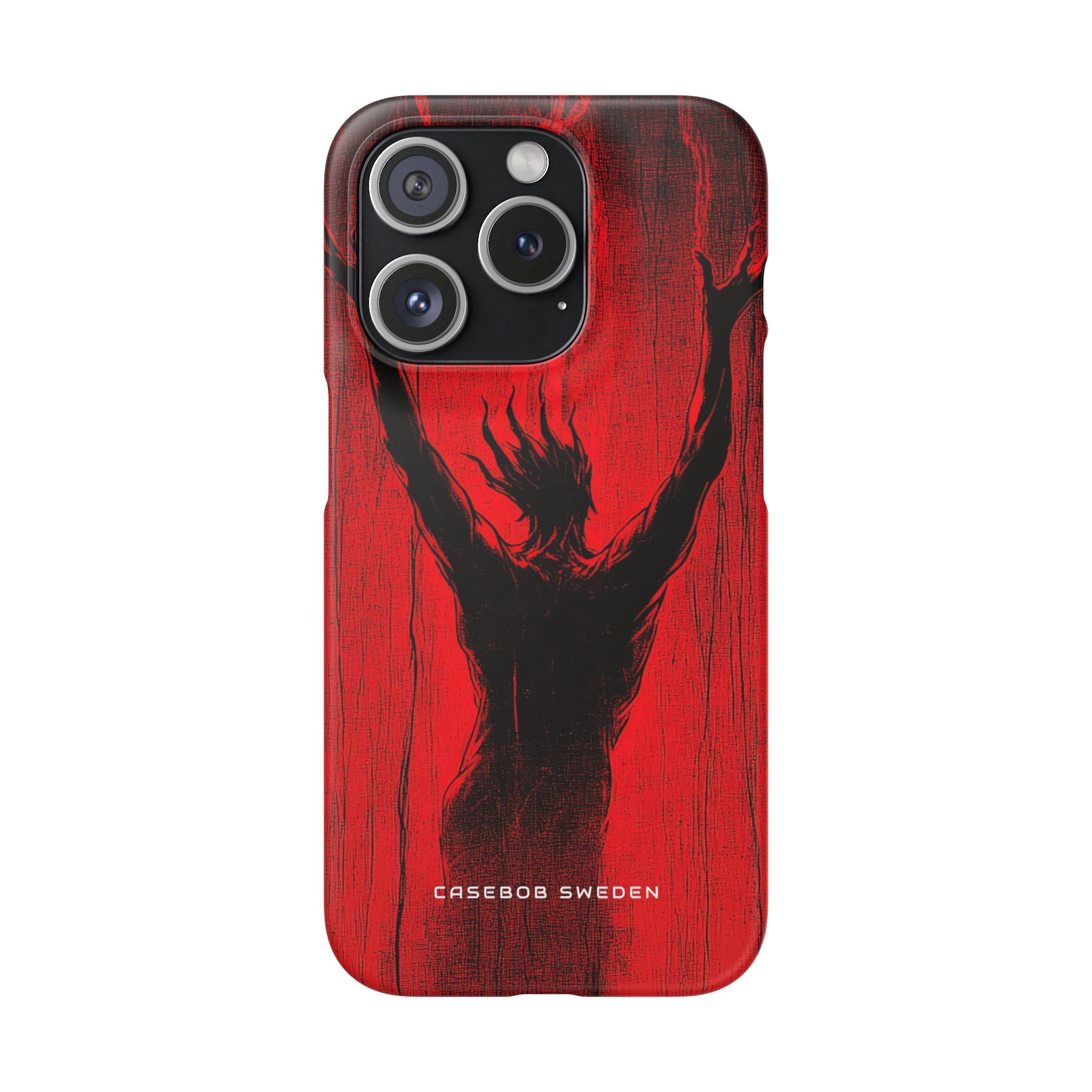 Crimson Despair iPhone 15 - Slim Phone Case