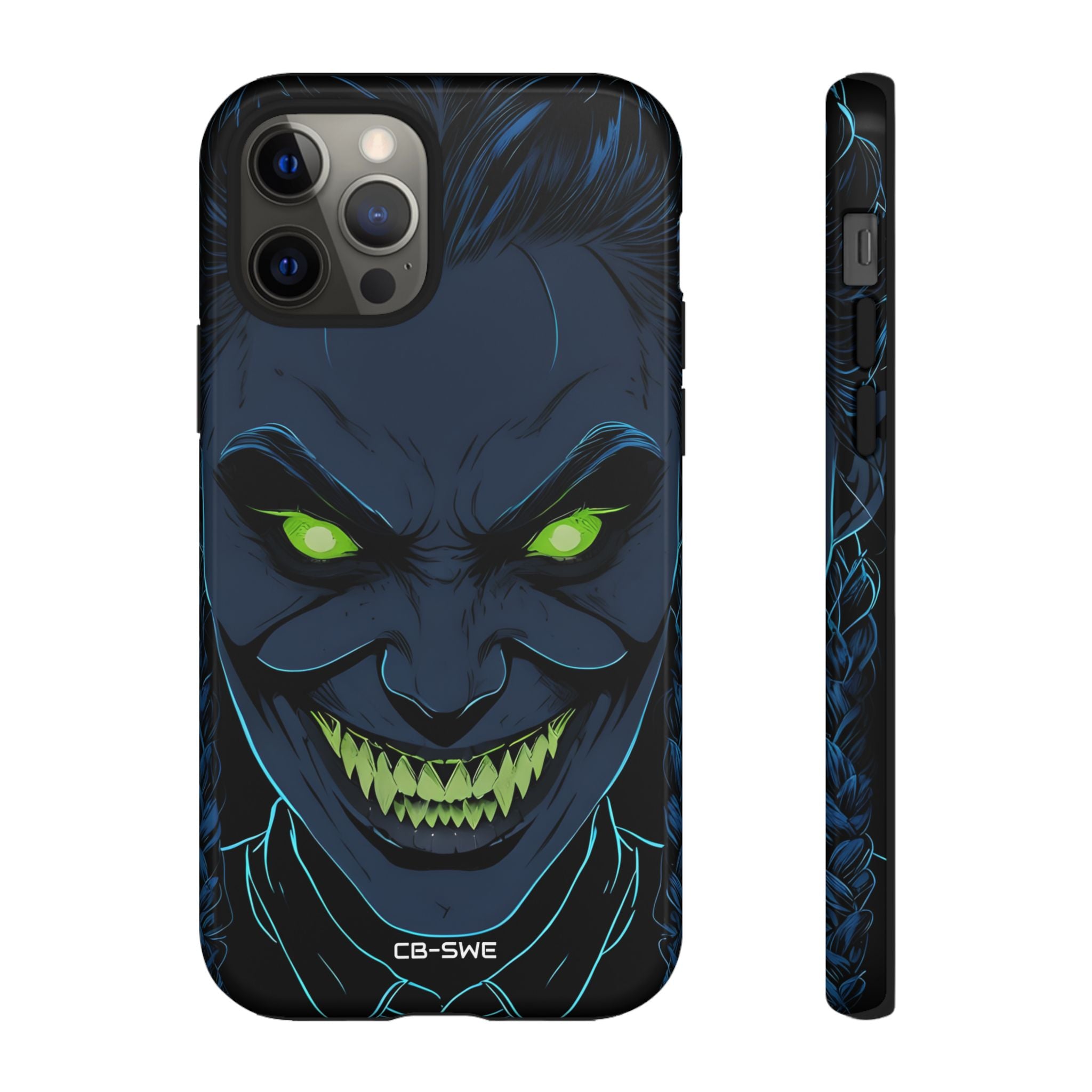 Glowing Eyes Dark Fiend - iPhone Case