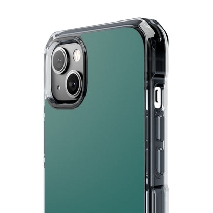 Myrtle Green - Clear Impact Case for iPhone