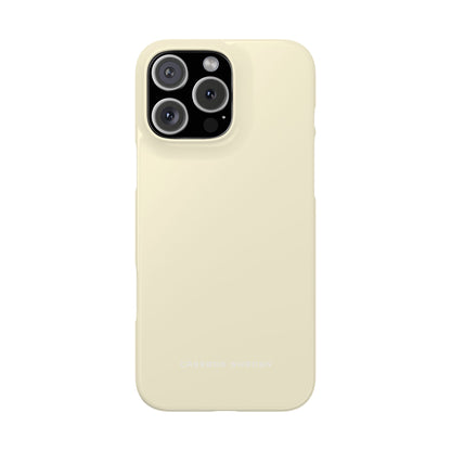 Cornsilk iPhone 16 - Slim Phone Case