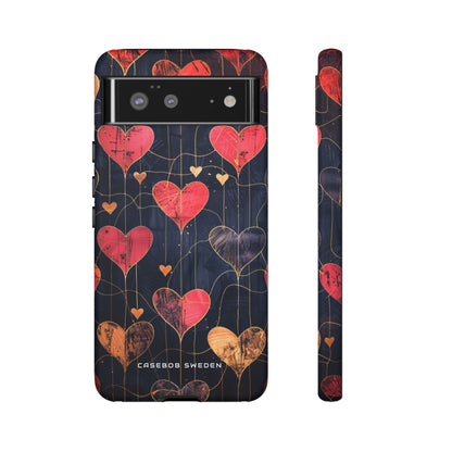 Gradient Heartflow Harmony Google Pixel 6 - Tough Phone Case