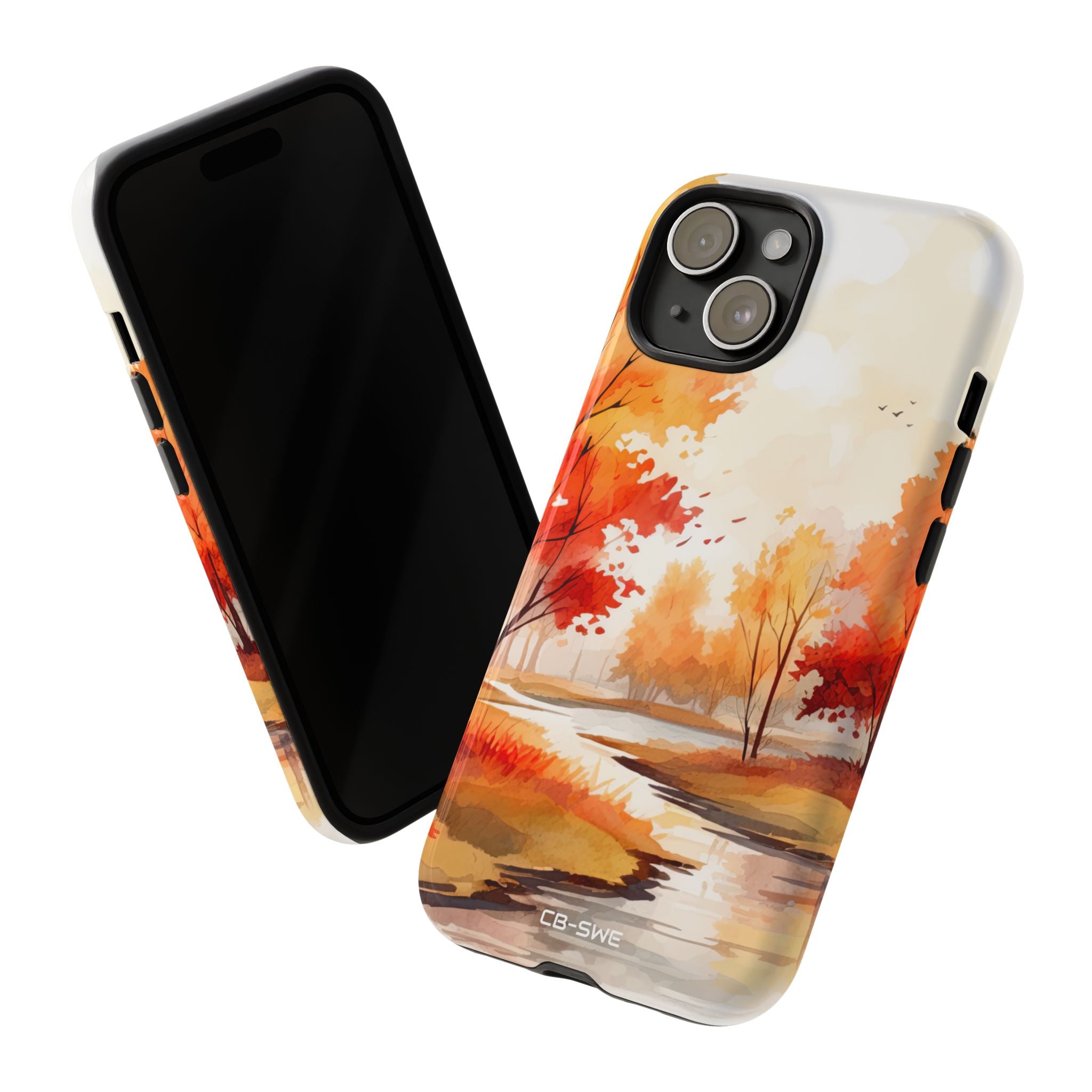 Autumn Leaves Dance - iPhone Case