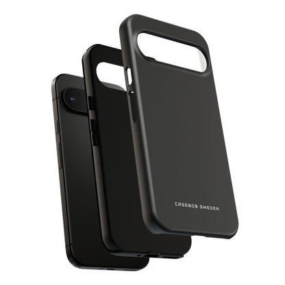 Silhouette Motion Black Google Pixel 9 - Tough Phone Case