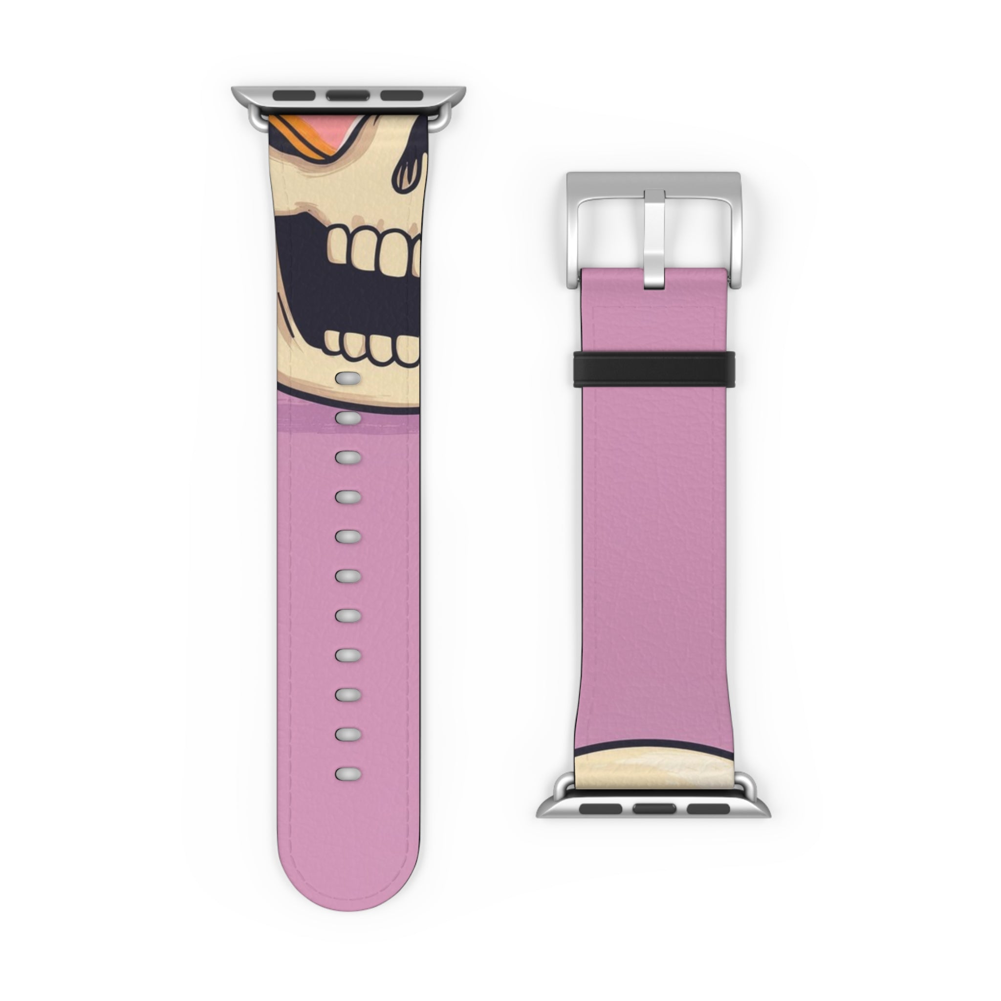 Heart Eyes Skull - Watch Band