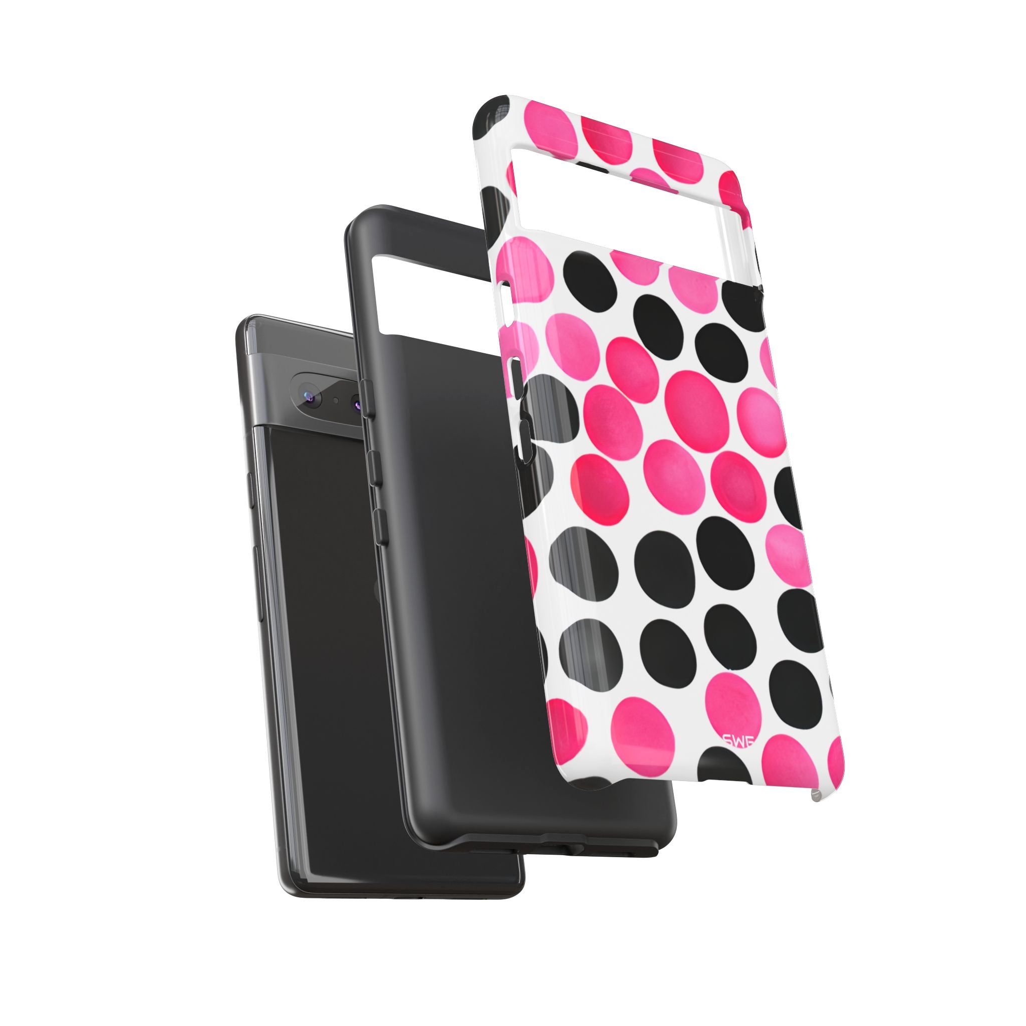 Pulsing Circles Illusion - Google Pixel Case