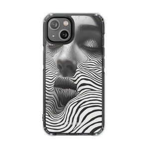 Dreamwave Portrait - Phone Case for iPhone (Clear Impact - Magnetic)