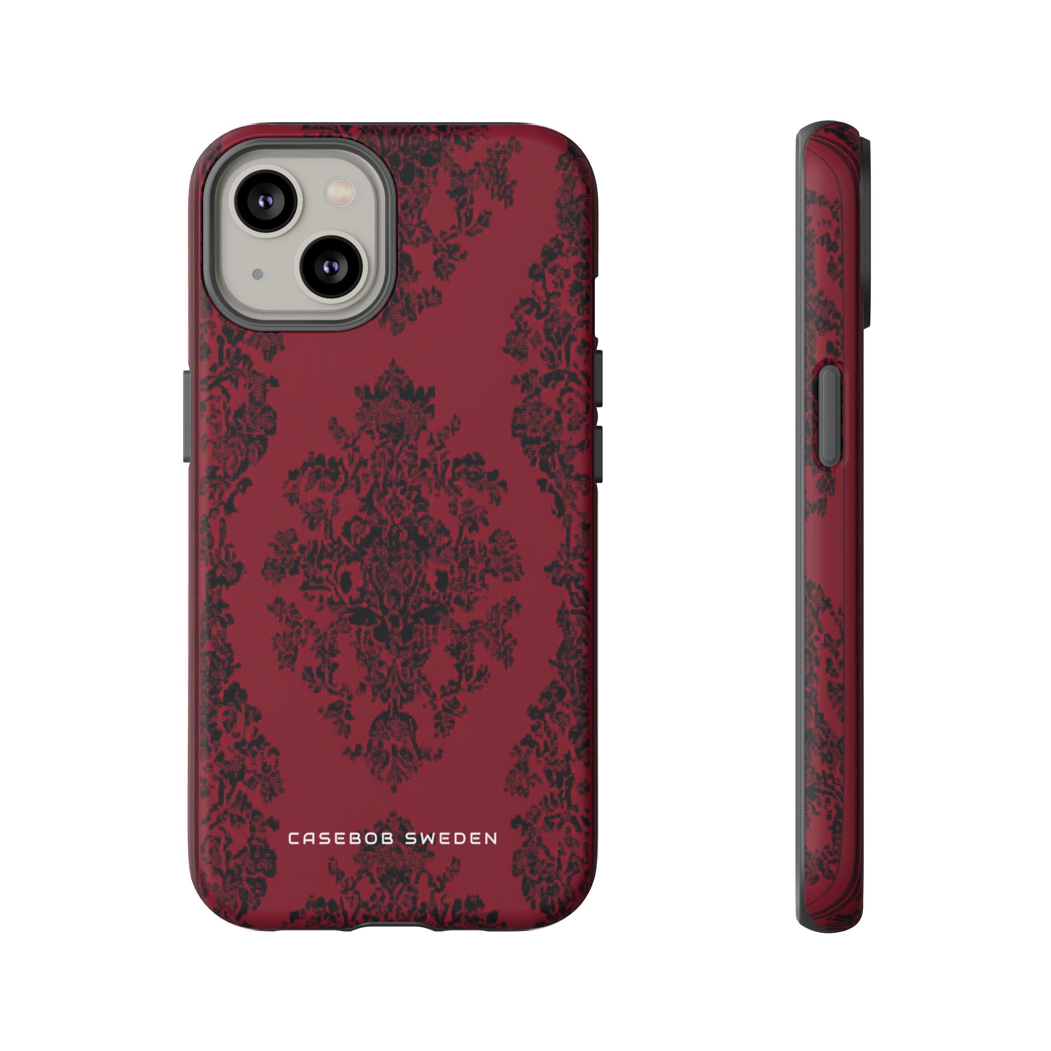 Gothic Crimson Elegance iPhone 14 - Tough Phone Case