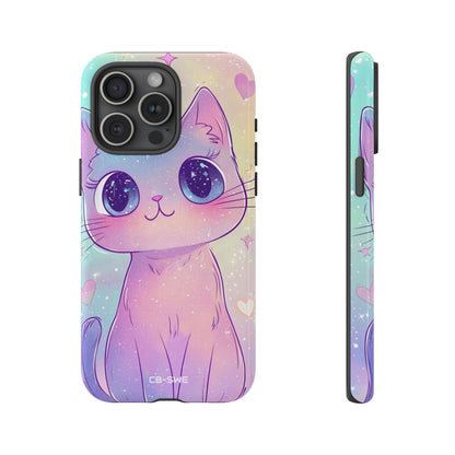 Sparkling Cat Smiles - iPhone Case