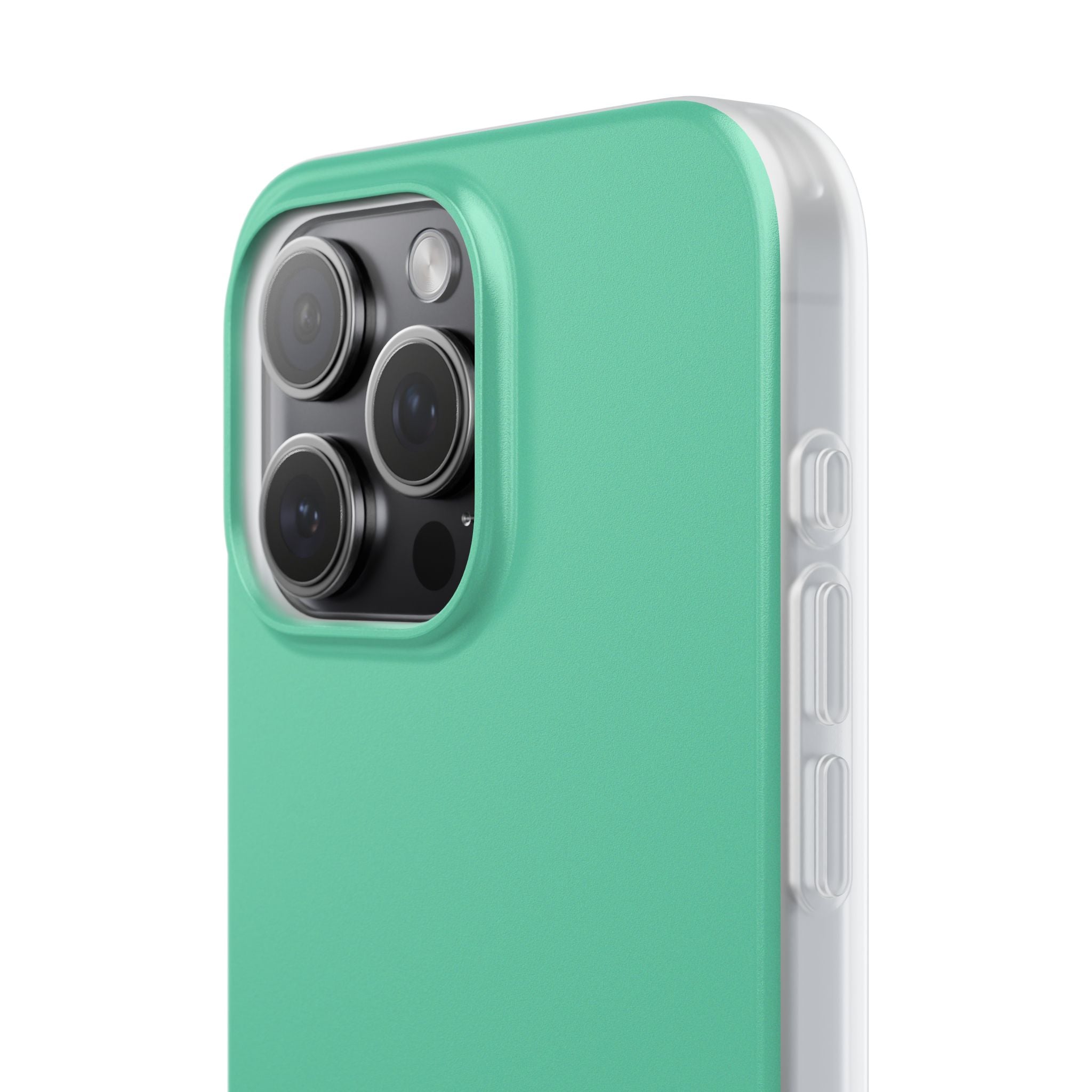 Medium Aquamarine iPhone 15 - Flexi Phone Case