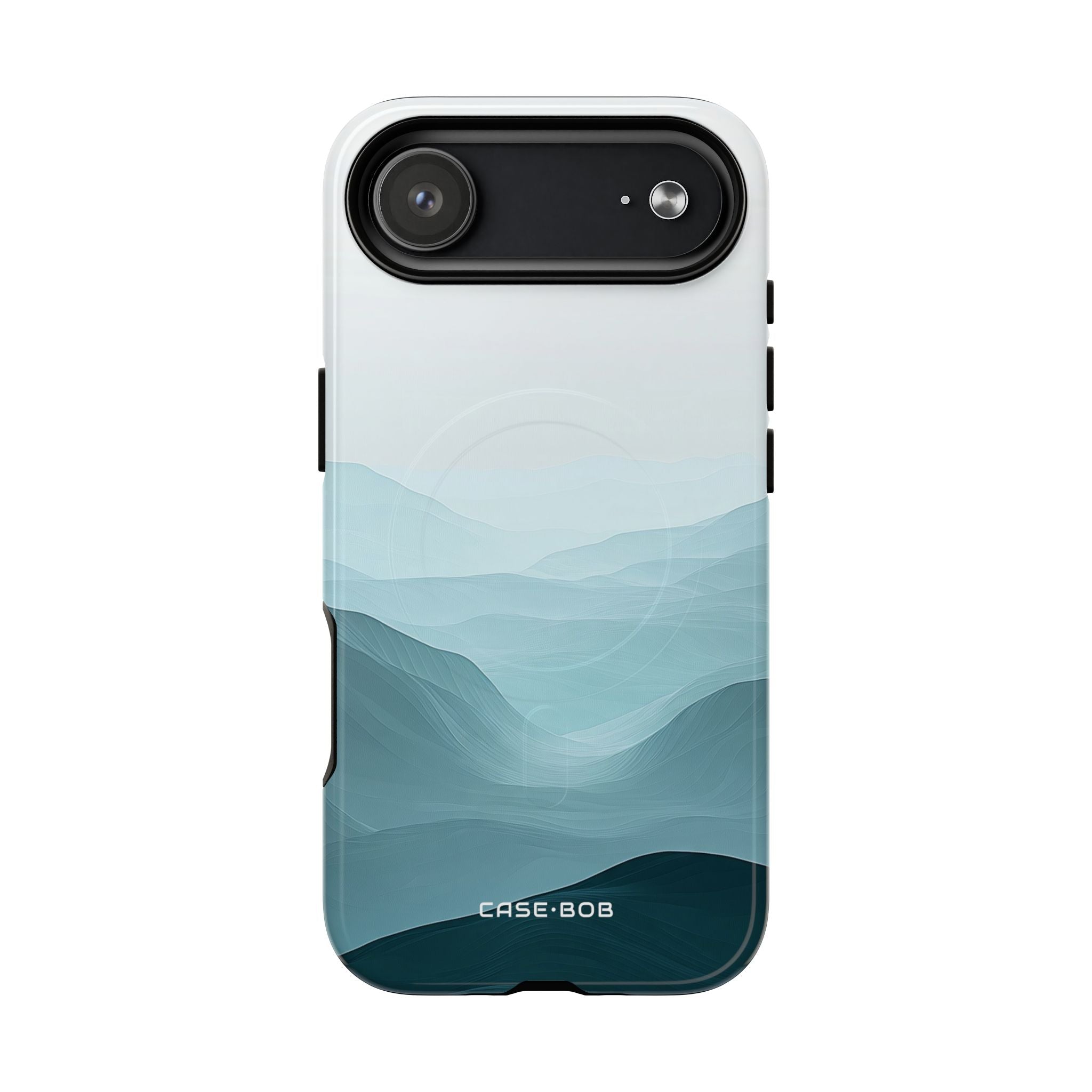 Teal Mist Mountains iPhone 17 Air Case - Tough+