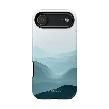 Teal Mist Mountains iPhone 17 Air Case - Tough+