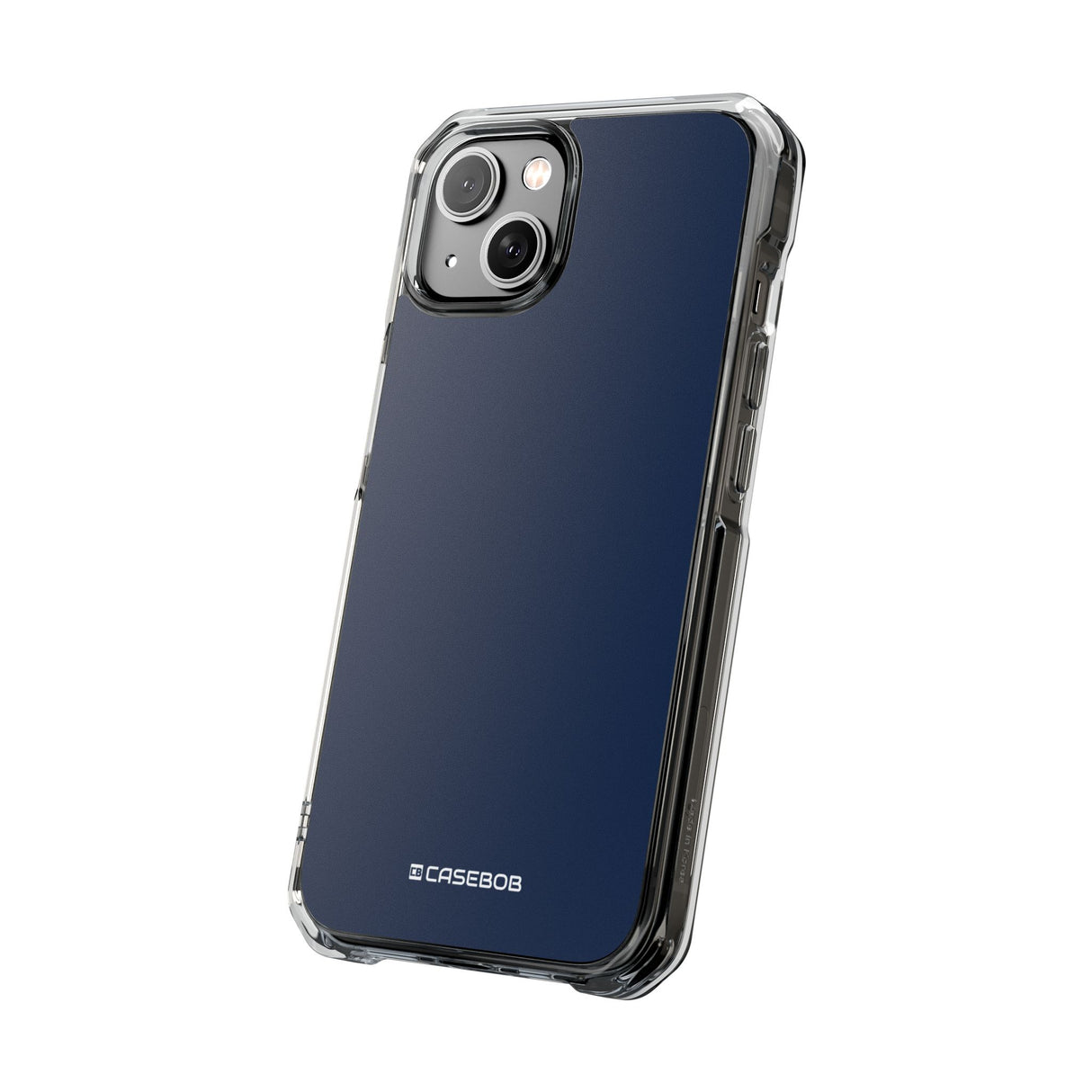 Oxford Blue | Phone Case for iPhone (Clear Impact Case - Magnetic)