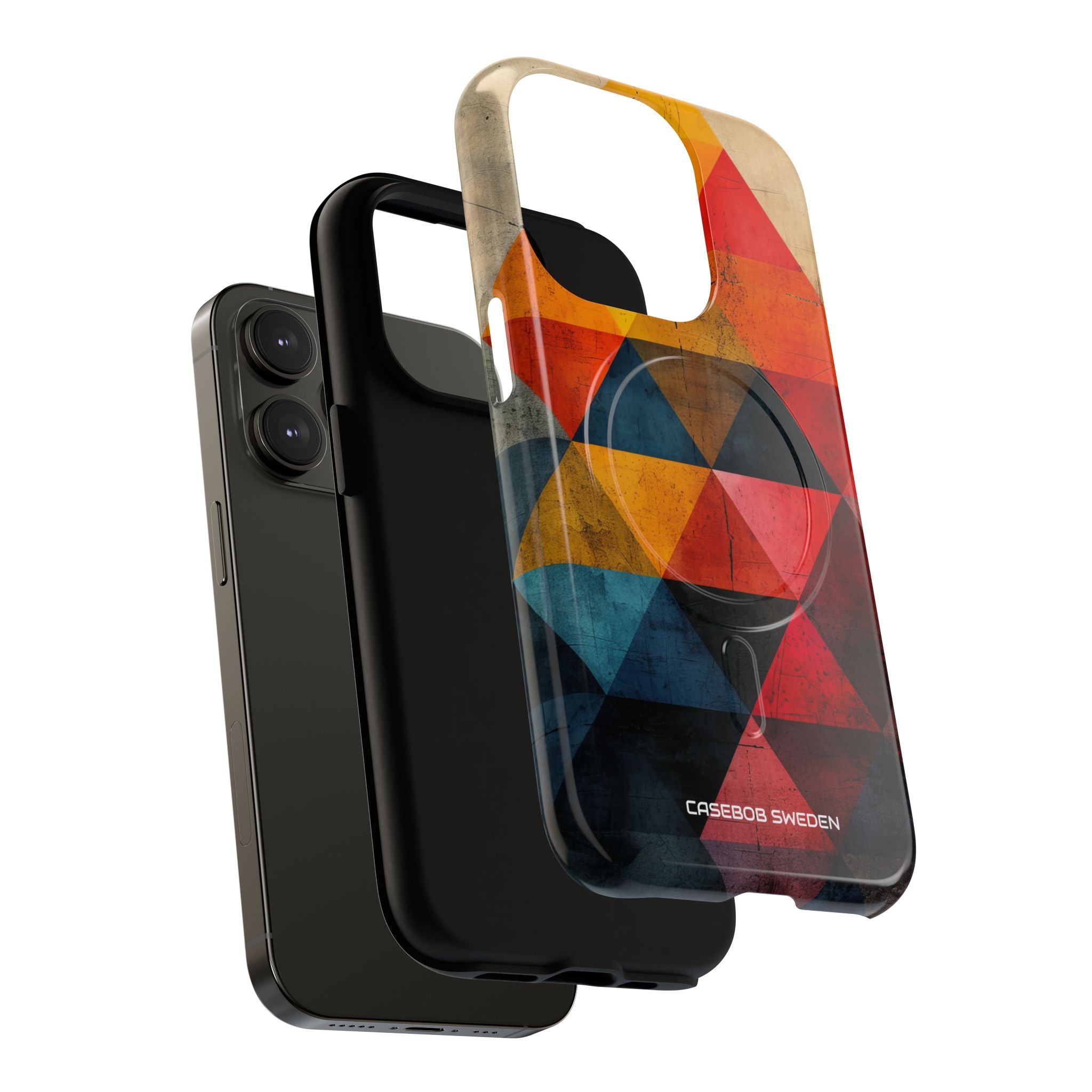 Geometric Energy - Tough + MagSafe® iPhone 14 Phone Case