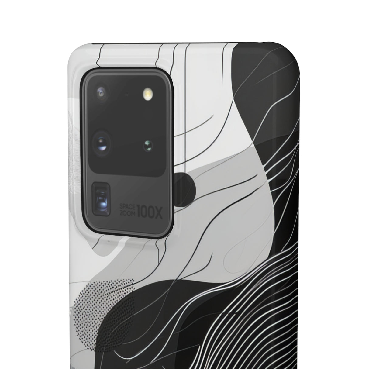 Monochrome Elegance | Slim Phone Case for Samsung