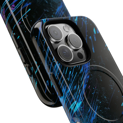 Midnight Blue Currents iPhone 16 - Tough+