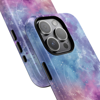 Cosmic Nebula Swirls - Tough + MagSafe® iPhone 15 Phone Case