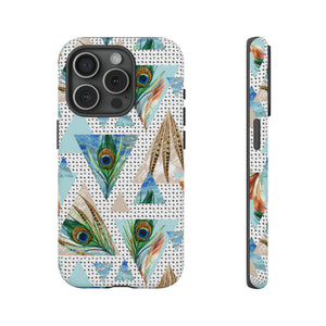 Peacock Feathers - Protective Phone Case