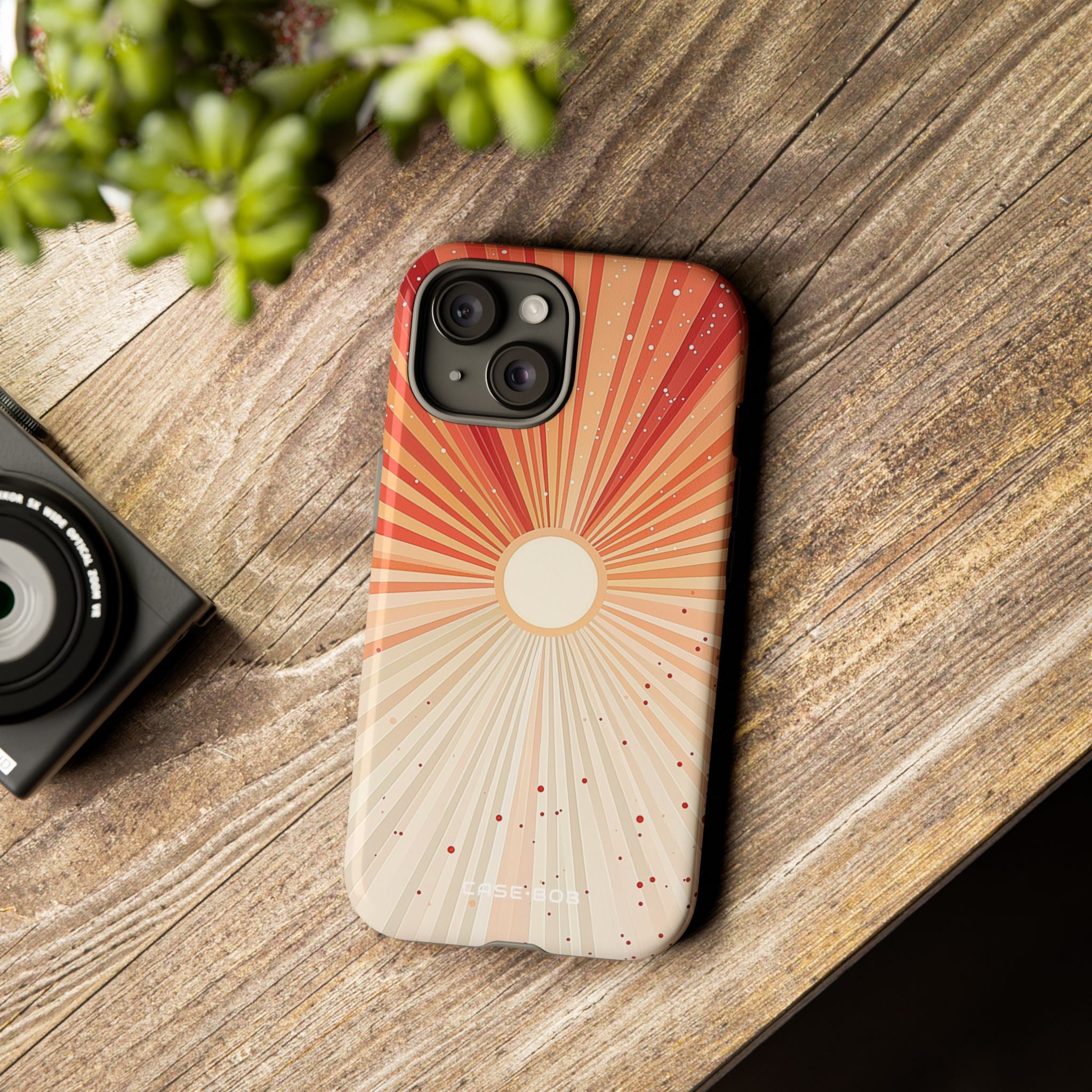 Solar Bloom iPhone 15 Case - Tough