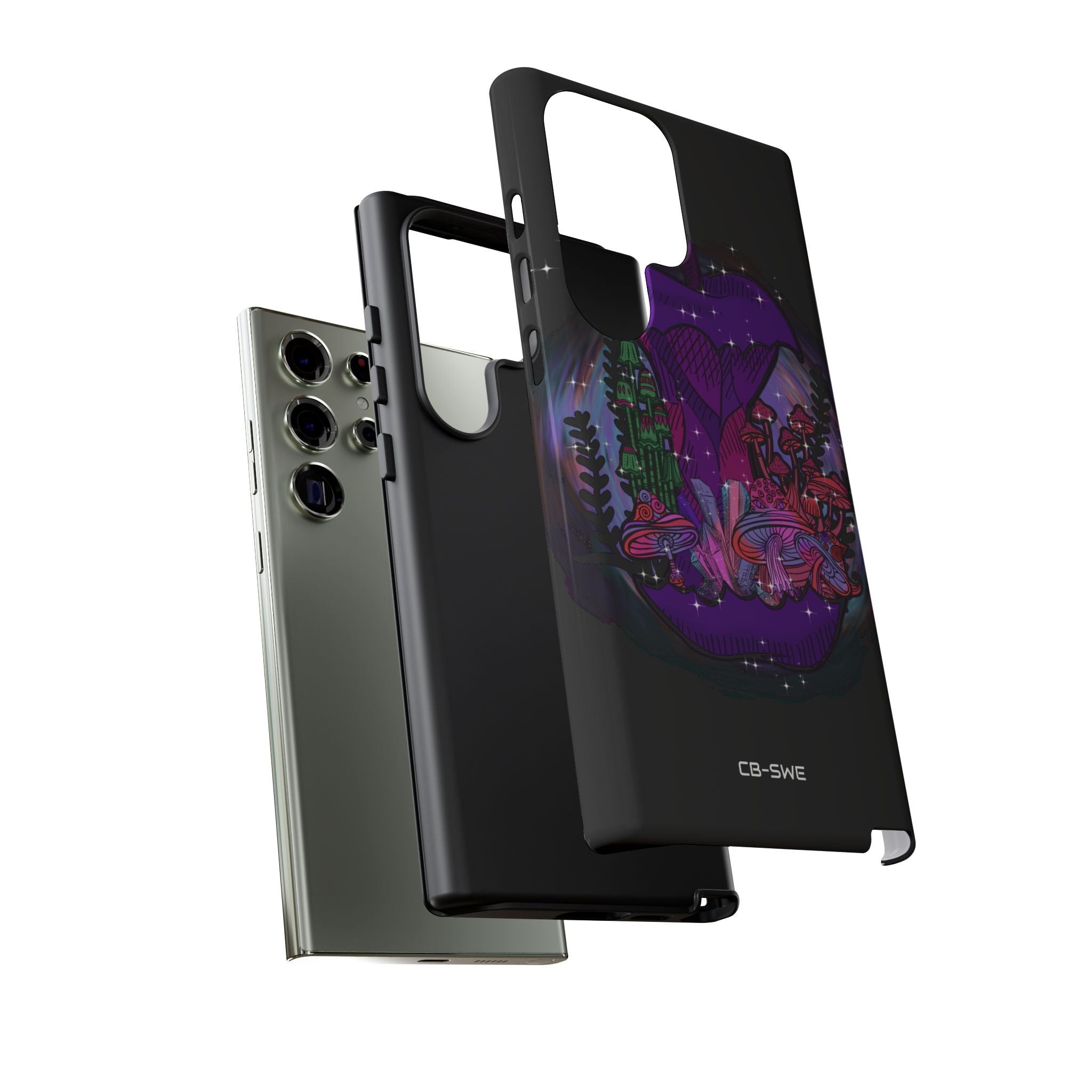Mystical Purple Apple - Samsung Case