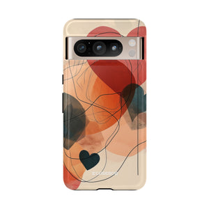 Interwoven Hearts: Modern Love - for Google Pixel 8