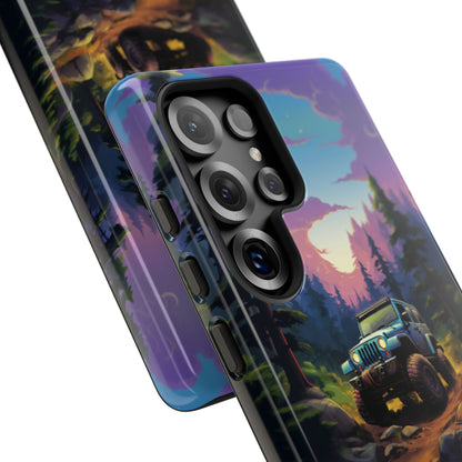 Sunset Forest Drive - Samsung Case