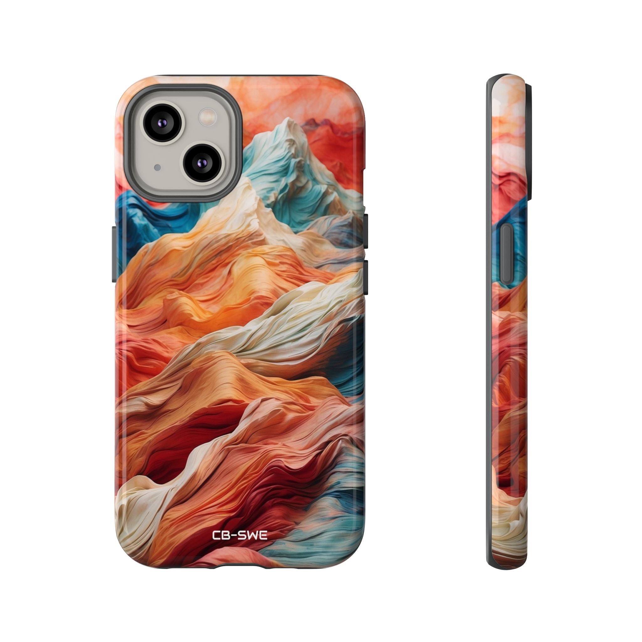 Mountain Waves Flow - iPhone Case