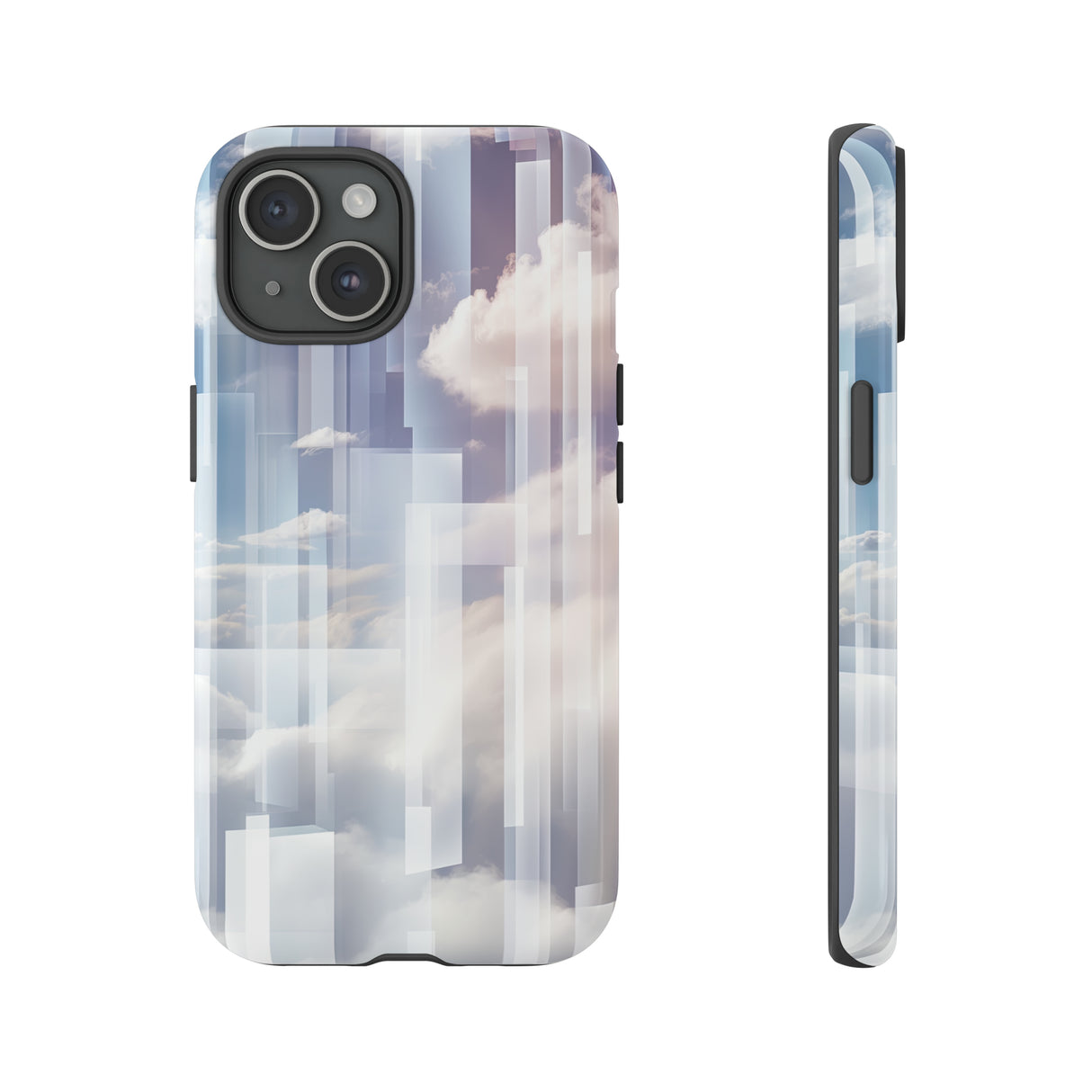 Cloudscape Gradient: Computing Elegance - Protective Phone Case