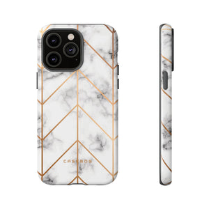 Golden Marble Phone Case - Protective - Protective Phone Case