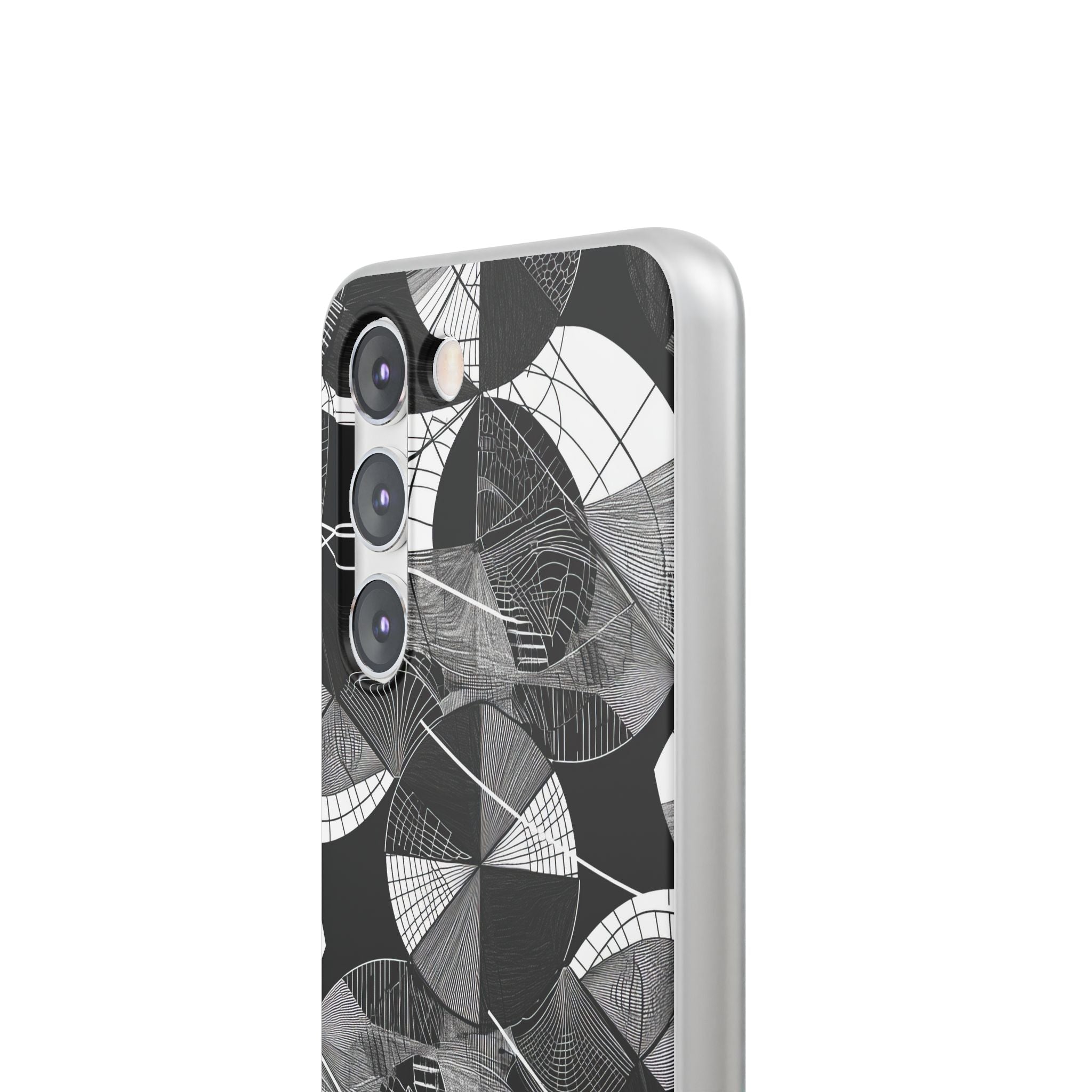 Geometric Elegance | Flexible Phone Case for Samsung Galaxy