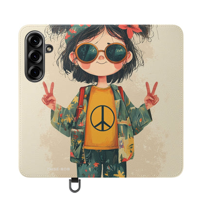 Peace Pigtails - Samsung S25 Case - Wallet