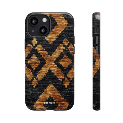 Diamond Shapes Intertwine - iPhone Case