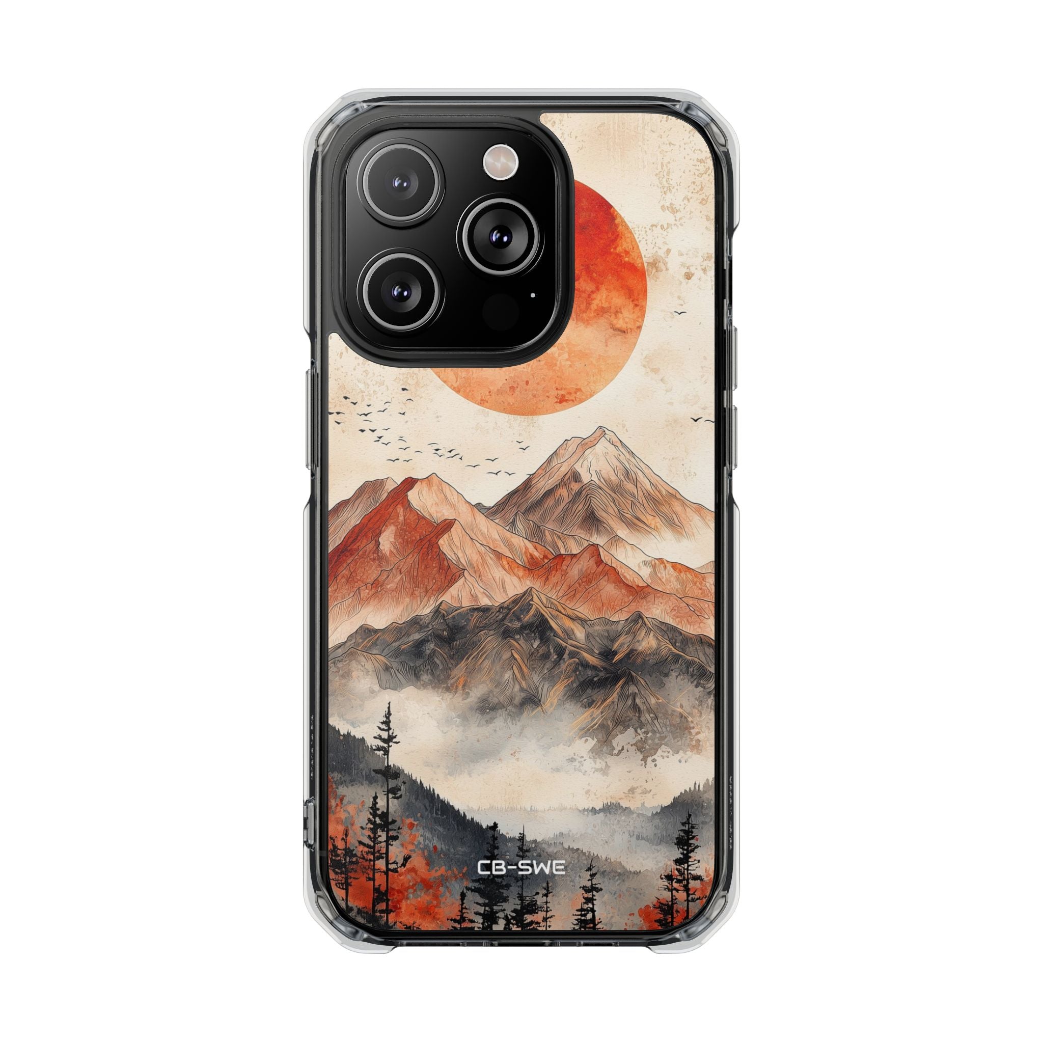 Mountains Greet Sun iPhone Case - Impact