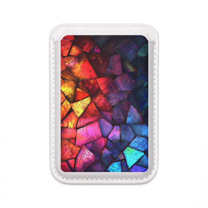 Crimson Shards Wallet – MagSafe Ready