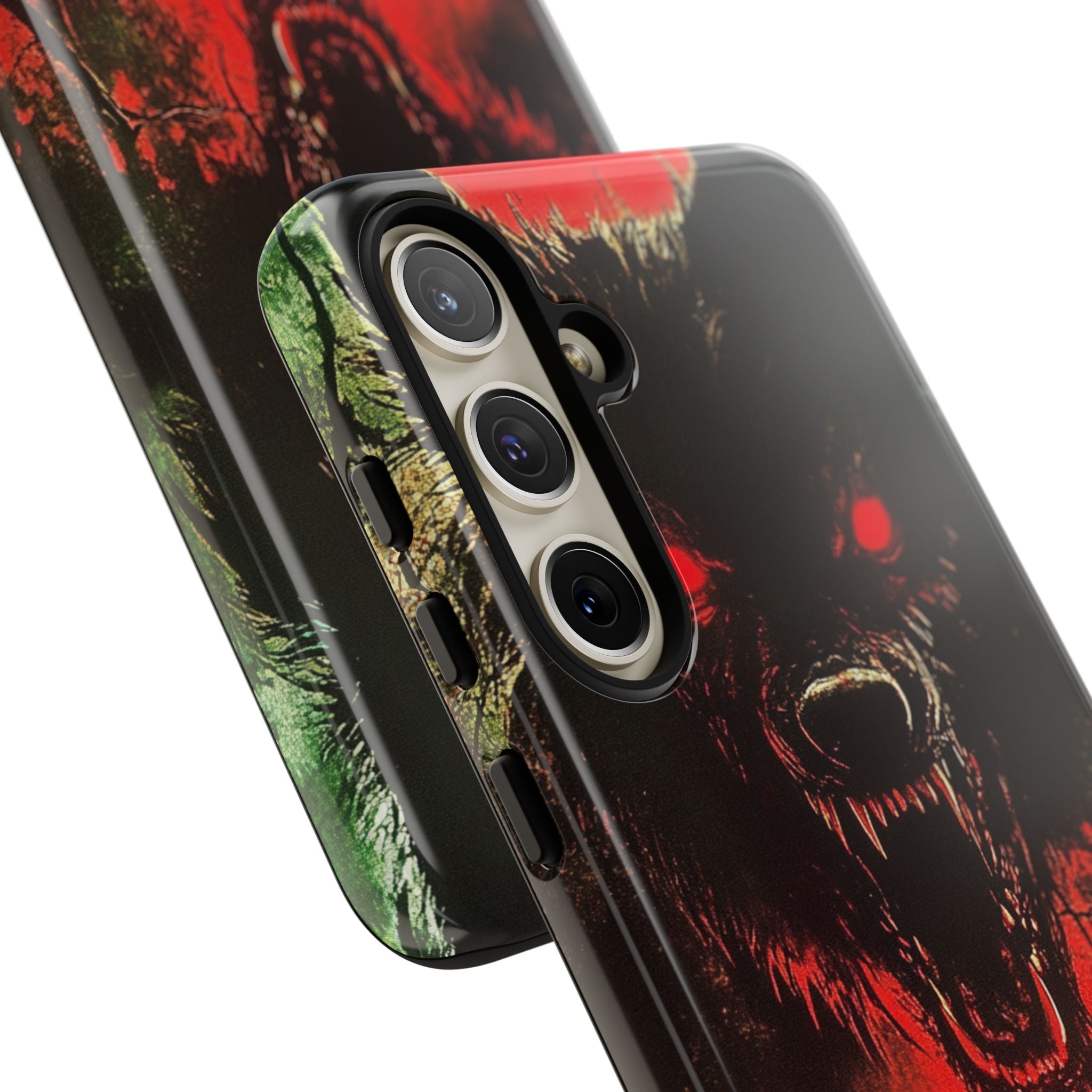 Crimson Wolf Samsung S24 Plus Case - Tough