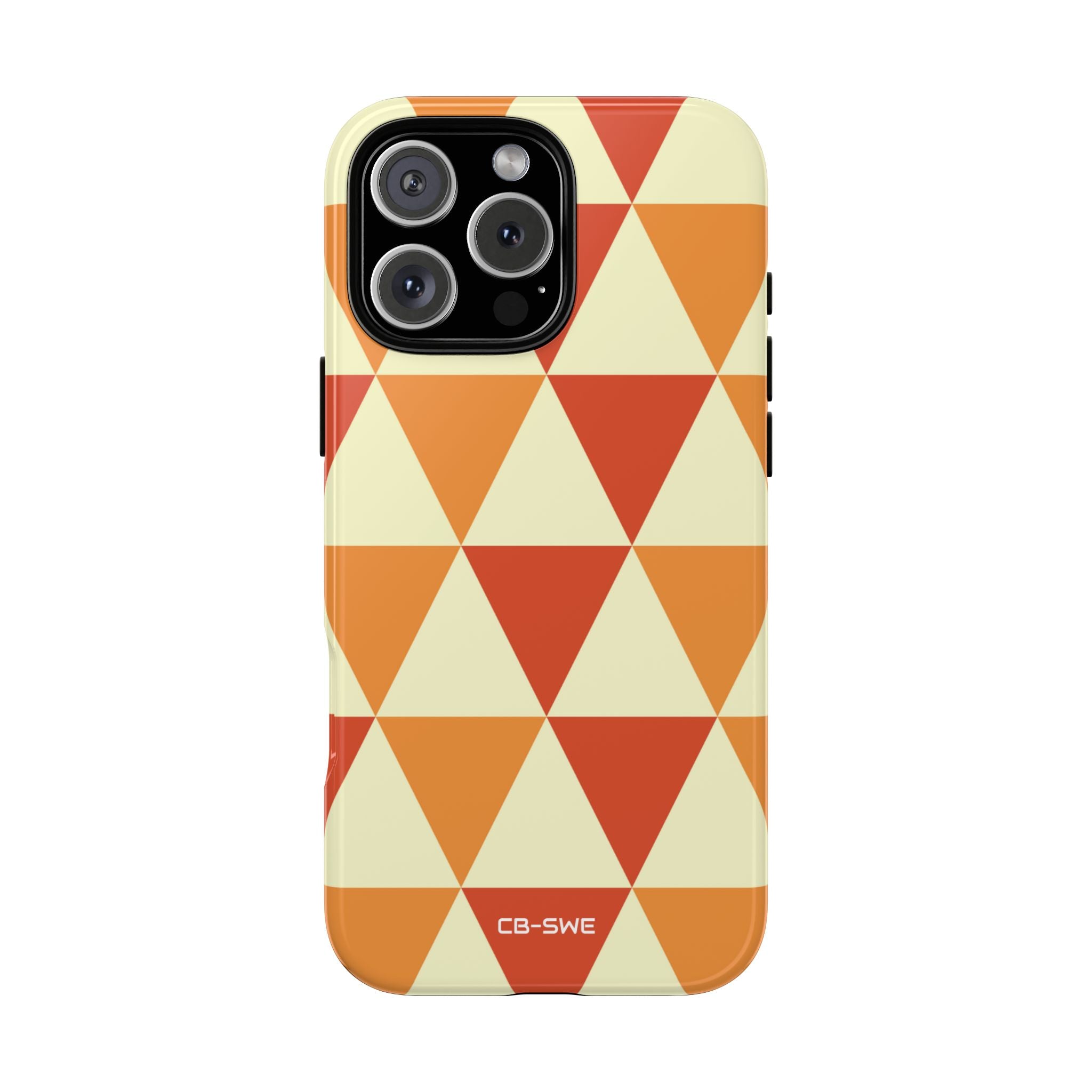 Autumn Triangles Dance - iPhone Case