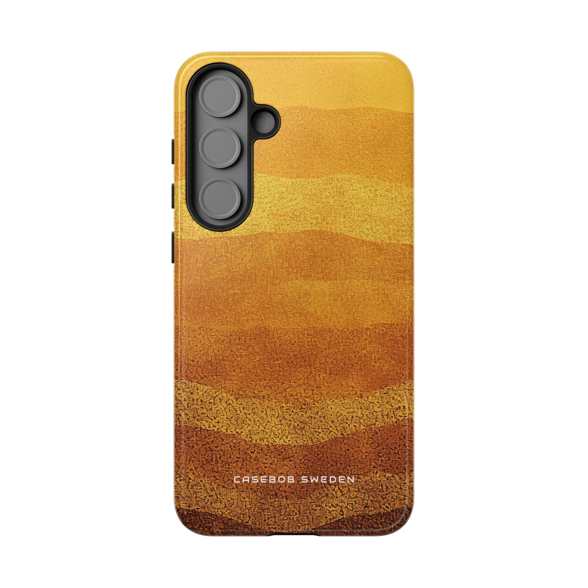 Golden Horizon Waves Samsung S25 - Tough Phone Case