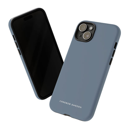 Light Slate Gray iPhone 15 - Tough Phone Case